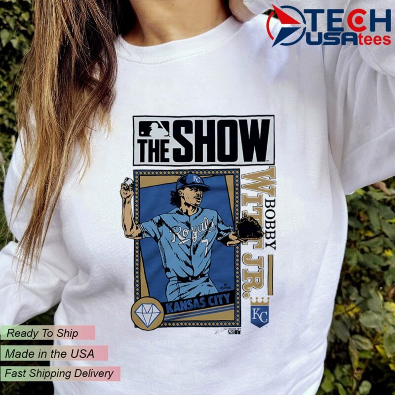 MLB The Show Kansas City Royals Bobby Witt Jr 2025 Shirt