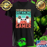 Social distancing gamer vintage s 7