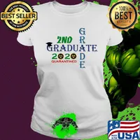 2nd Graduate grade 2020 quarantined s Ladies tee