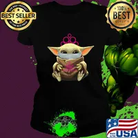 Baby Yoda mask hug Paparazzi Independent consultant s Ladies tee