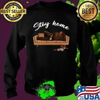 Bigfoot drinking beer on sofa stay home s Sweater