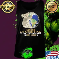 Earth national wild koala day may 3 2020 s Tank top