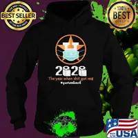 Houston astros 2020 the year when shit got real quarantined toilet paper mask covid-19 s Hoodie