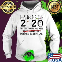 Lab tech 2020 the one where we were deemed essential toilet paper mask s Hoodie