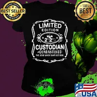 Limited edition 2020 custodian quarantined the year when shit got real toilet paper masks s Ladies tee