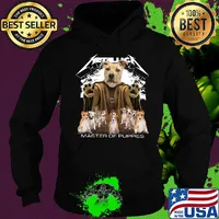 Metallic American Staffordshire Terrier Master of puppies s Hoodie