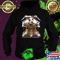 Metallic Jack Russell Terrier Master of puppies s Hoodie