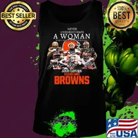 Never Underestimate A Woman Who Understands Football And Loves Cleveland Browns s Tank top