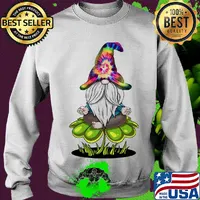 Official hippie gnomes yoga s Sweater