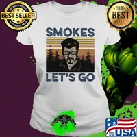 Park boys smokes let's go vintage s Ladies tee