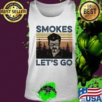 Park boys smokes let's go vintage s Tank top