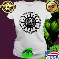 Salute to the first responders 2020 mask toilet paper s Ladies tee