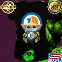 Star wars baby yoda mask hug e. Leclerc covid-19 s Ladies tee