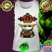 Star wars baby yoda mask hug texas roadhouse covid-19 s Tank top