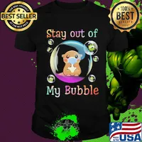 Stay away from my bubble Otter mask Covid-19 shirt