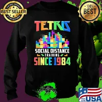 Tetris social distance training since 1984 s Sweater