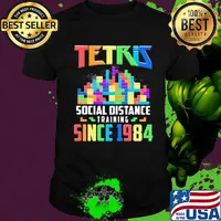 Tetris social distance training since 1984 shirt