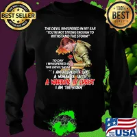 The devil whispered in my ear I am a child of god a woman of faith a warrior of christ s Sweater