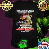 The devil whispered in my ear I am a child of god a woman of faith a warrior of christ shirt