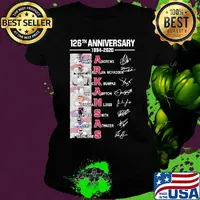 126th anniversary 1894 2020 arkansas razorbacks football team signatures s Ladies tee