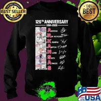 126th anniversary 1894 2020 arkansas razorbacks football team signatures s Sweater