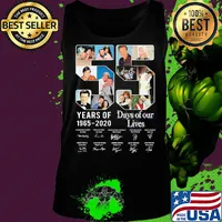 55 years of 1965 2020 days of our lives thank you for the memories signatures s Tank top