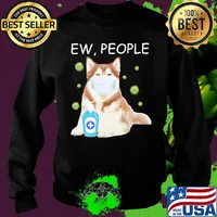 Alaska dog mask Ew people Covid-19 wash hand s Sweater