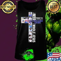 All I need today is a little bit of chicago cubs and a whole lot of Jesus signature s Tank top