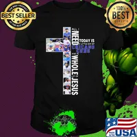 All I need today is a little bit of chicago cubs and a whole lot of Jesus signature shirt