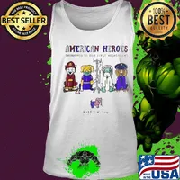 American heroes thank you to our first responders Dog puppie love s Tank top