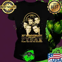 Bell Take that 30th anniversary 1990-2020 thank you for the memories signature s Ladies tee