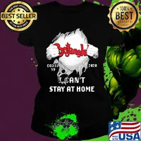 Blood insides Bojangles covid-19 2020 I can't stay at home s Ladies tee