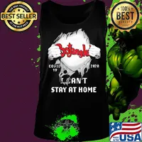 Blood insides Bojangles covid-19 2020 I can't stay at home s Tank top