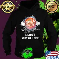 Blood insides dave and buster's covid-19 2020 I can't stay at home s Hoodie