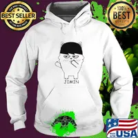 Bts bangtan boy same cartoon jimin s Hoodie
