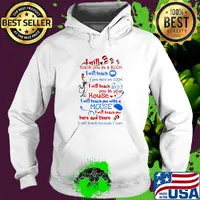 Dr seuss I will teach you in a room I will teach you now on zoom I will teach you in your house heart s Hoodie