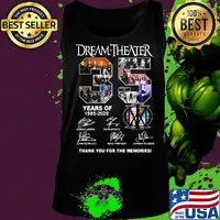 Dream theater 35 years of 1985 2020 thank you for the memories signatures s Tank top