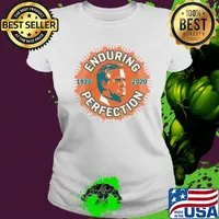 Enduring perfection 1930-2020 family faith football s Ladies tee