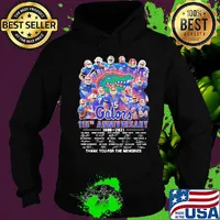 Florida gators 115th anniversary 1906 2021 thank you for the memories signatures s Hoodie