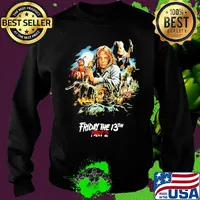 Friday the 13th part 2 horror movie s Sweater