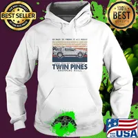 Go back to where it all began hill valley california twin pines shopping mall vintage s Hoodie