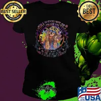 I'm a tattooed hippie girl i was born in april with my heart on my sleeve a fire in my soul and a mouth i can't control flowers s Ladies tee