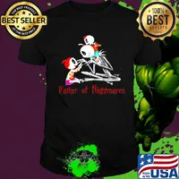 Jack Skellington father of nightmares shirt