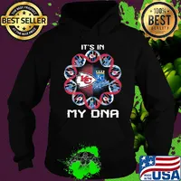 Kansas city chiefs and kansas city royals it's in my dna s Hoodie