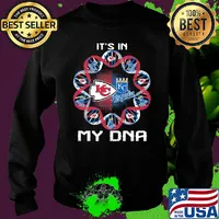 Kansas city chiefs and kansas city royals it's in my dna s Sweater