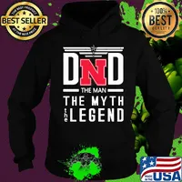 Nebraska cornhuskers dad the man the myth legend happy father's day s Hoodie