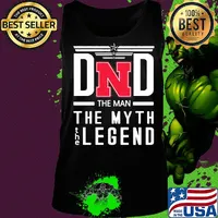 Nebraska cornhuskers dad the man the myth legend happy father's day s Tank top