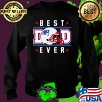 New england patriots best dad ever happy father's day stars s Sweater
