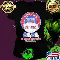 New york rangers mask 2020 the year when shit got real quarantine toilet paper s Ladies tee