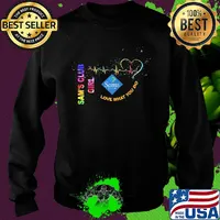 Sam's club girl love what you do heartbeat s Sweater